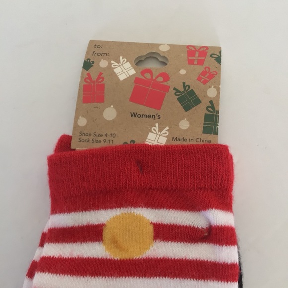 KBELL CHRISTMAS ELF SOCKS NWT SIZES 4-10 - Picture 2 of 8